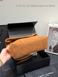 Suede Loulou Shoulder Bag