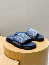 Oblique Slide Sandals