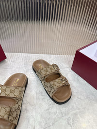 Canvas Slide Sandals