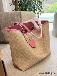 City Tote in Signature Canvas
