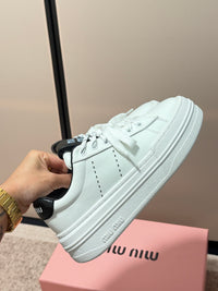 Lace-Up Platform Sneakers