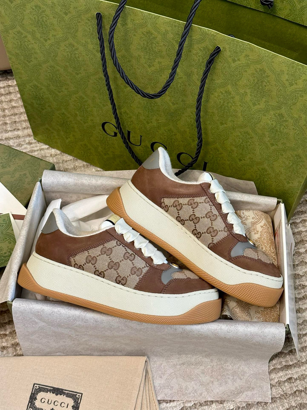 Jacquard Canvas Sneakers