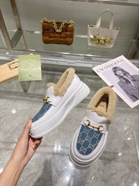 Platform Slip-On Loafers
