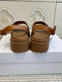 Leather Platform Sandals