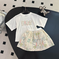 Jardin Floral Tee & Skater Skirt Set