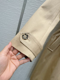 26S Gabardine Belted Trench Coat
