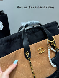 Suede Tote Bag
