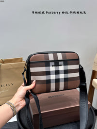 Vintage Check Camera Bag