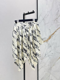 Buckle Up Handkerchief Skirt