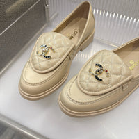 Quilted Leather Loafers