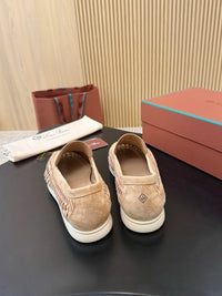 Suede Loafers