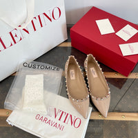 Garavani Rockstud Ballet Flats