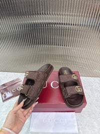 Canvas Slide Sandals