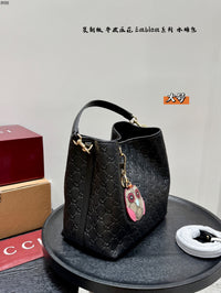 Emblem Large Shoulder Tote Bag