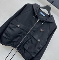 26S Re-Nylon Cropped Jacket