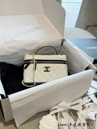 Vanity Bag Lambskin Leather