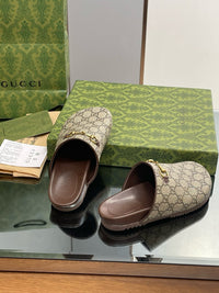 Princetown Supreme Horsebit Slipper Mule