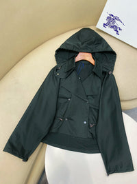 Hooded Taffeta Jacket