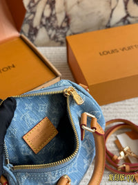 Nano Speedy Bag Denim