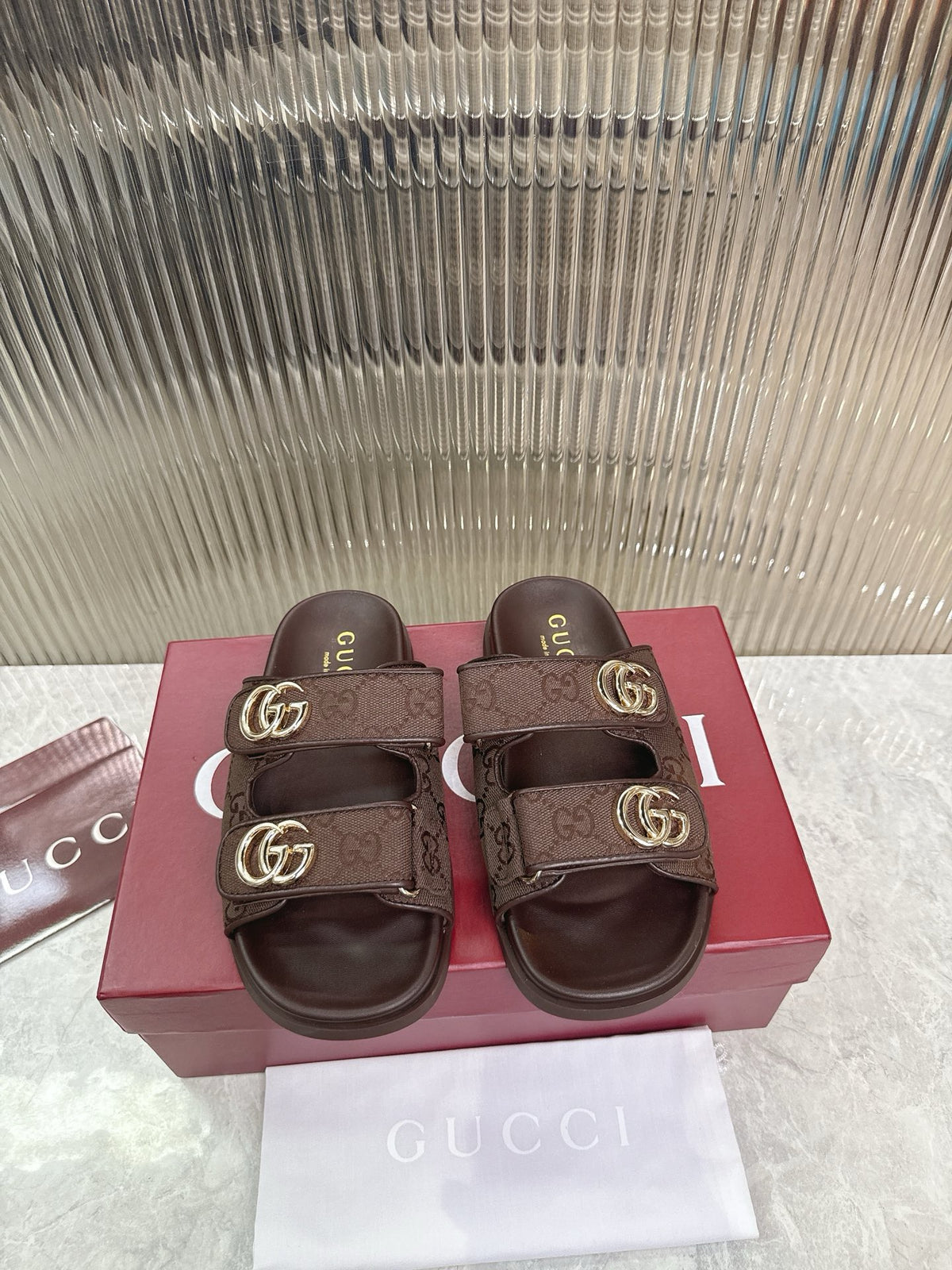 Canvas Slide Sandals