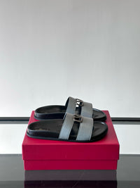 Garavani VLogo Calf Leather Slides