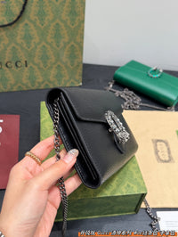 Dionysus Leather WOC Chain Bag