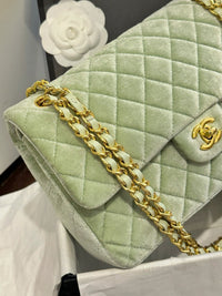 Velvet Flap Bag