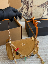 Teri Suede Mini Crossbody Bag