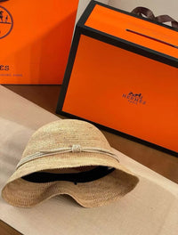 Raffia Bucket Hat
