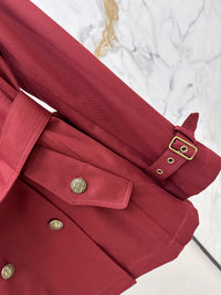 26S Tropical Gabardine Trench Coat