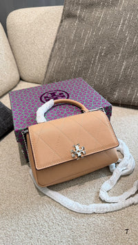 Mini Charlie Quilted Top-Handle Crossbody