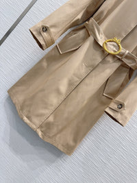 26S Gabardine Belted Trench Coat