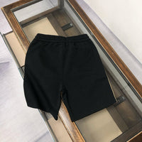 Check Side Stripe Drawstring Shorts