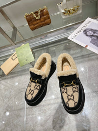 Platform Slip-On Loafers