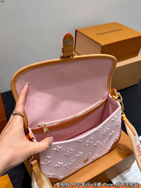 Diane Monogram Denim Pink