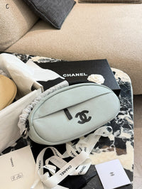 Oval Vanity Bag