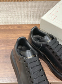 Oversized Leather Sneakers