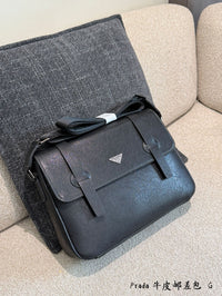 Leather Messenger Bag
