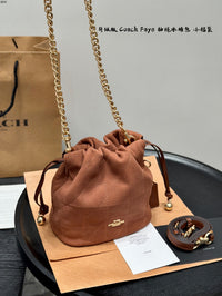 Faye Drawstring Bucket Bag