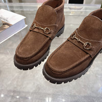 Horsebit Ankle Boots