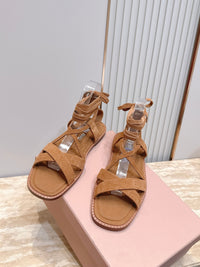 Suede Sandals