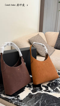 Suede Brooklyn Shoulder Bag