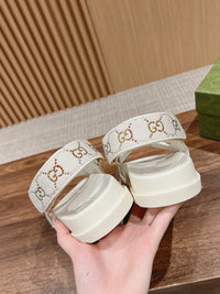 Monogram Sandals