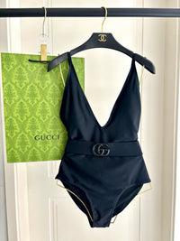 Logo One Piece Swimsuit