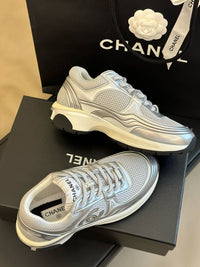 Logo Metallic Trainers