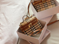 Check Vanity Bag