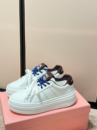 Lace-Up Platform Sneakers