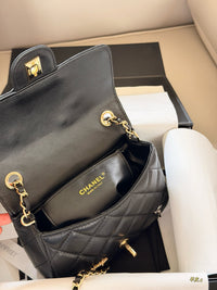 Whimsical Charms Lambskin Flap Bag