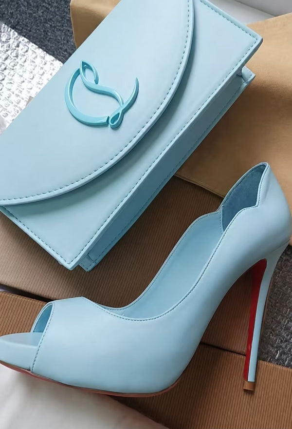 Hot Chick Leather Pumps 100
