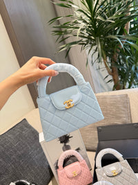 Mini Top Handle Flap Bag